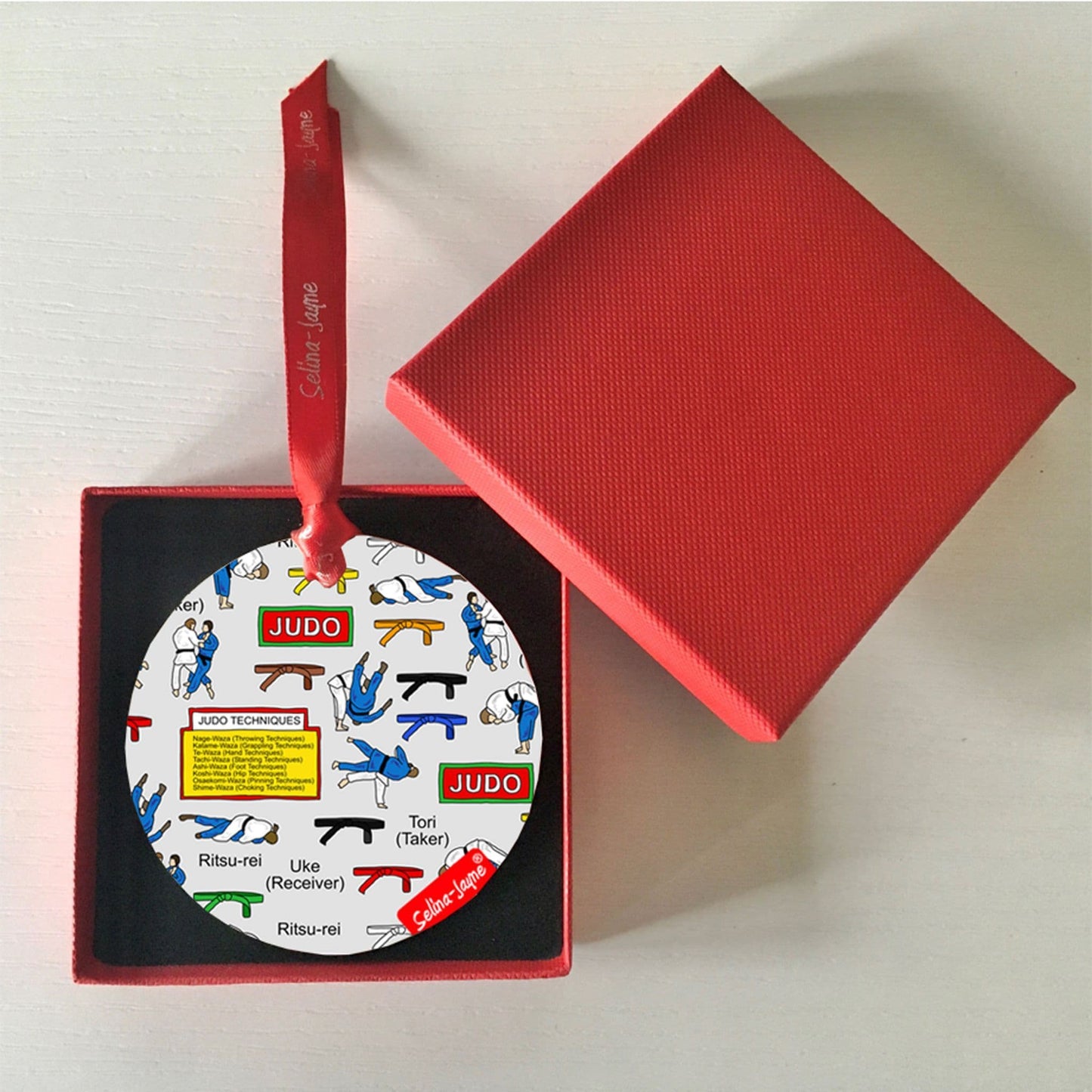 Judo Hanging Decoration by Selina-Jayne