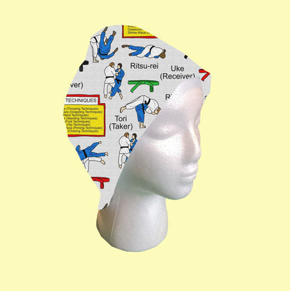 Judo Scrub Cap by Selina-Jayne
