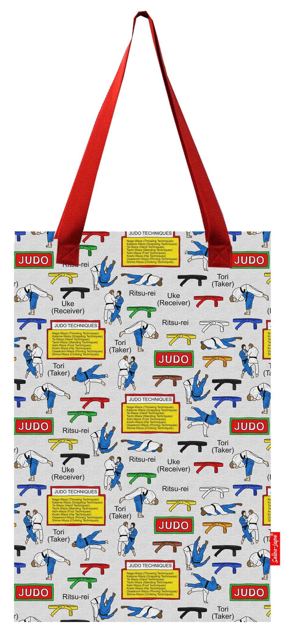 Judo Tote Bag by Selina-Jayne