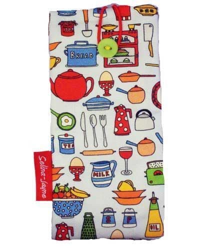 Kitchen Utensils Soft Glasses Case by Selina-Jayne