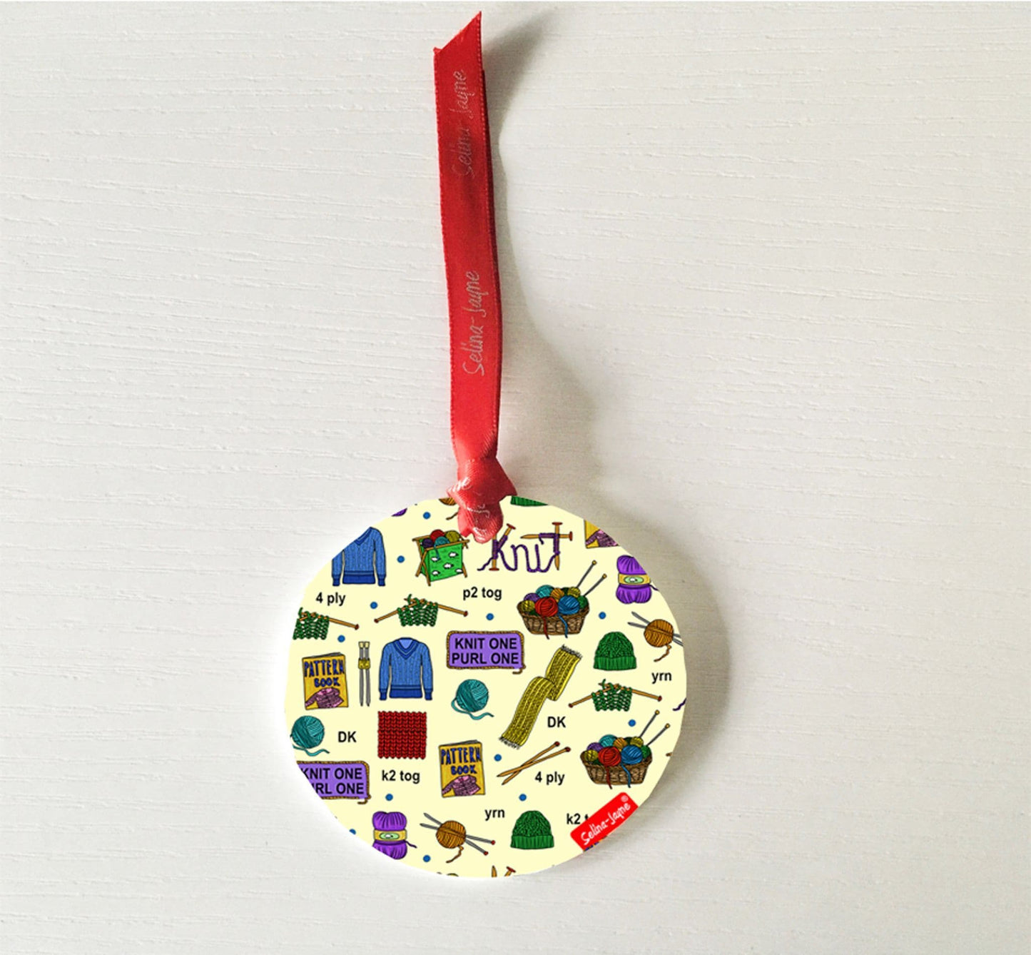 Knitting Hanging Decoration by Selina-Jayne