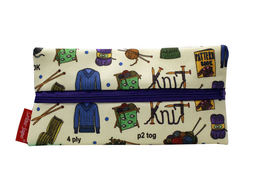 Knitting Pencil Case by Selina-Jayne