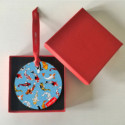 Koi Carp Hanging Decoration by Selina-Jayne