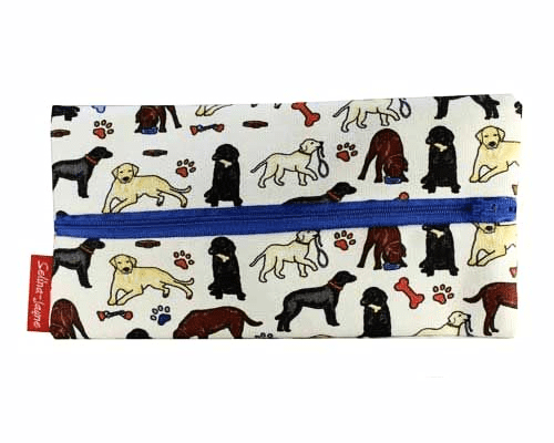 Labrador Dogs Pencil Case by Selina-Jayne