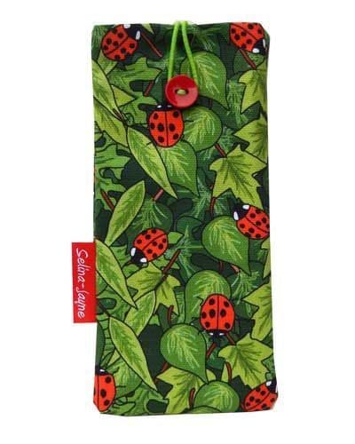 Ladybirds Soft Glasses Case by Selina-Jayne