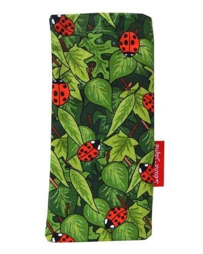 Ladybirds Soft Glasses Case by Selina-Jayne