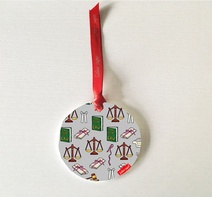 Lawyers Hanging Decoration by Selina-Jayne