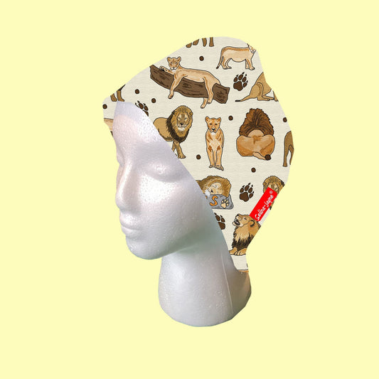 Lions Scrub Cap by Selina-Jayne