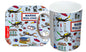 Marine Biologist Mug and Coaster Gift Set by Selina-Jayne
