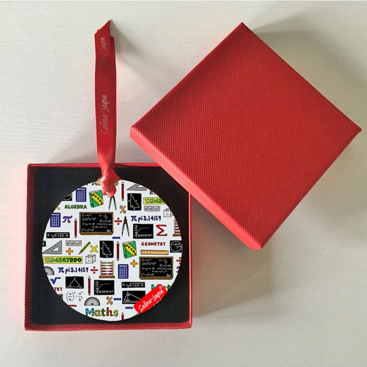 Mathematician Hanging Decoration by Selina-Jayne