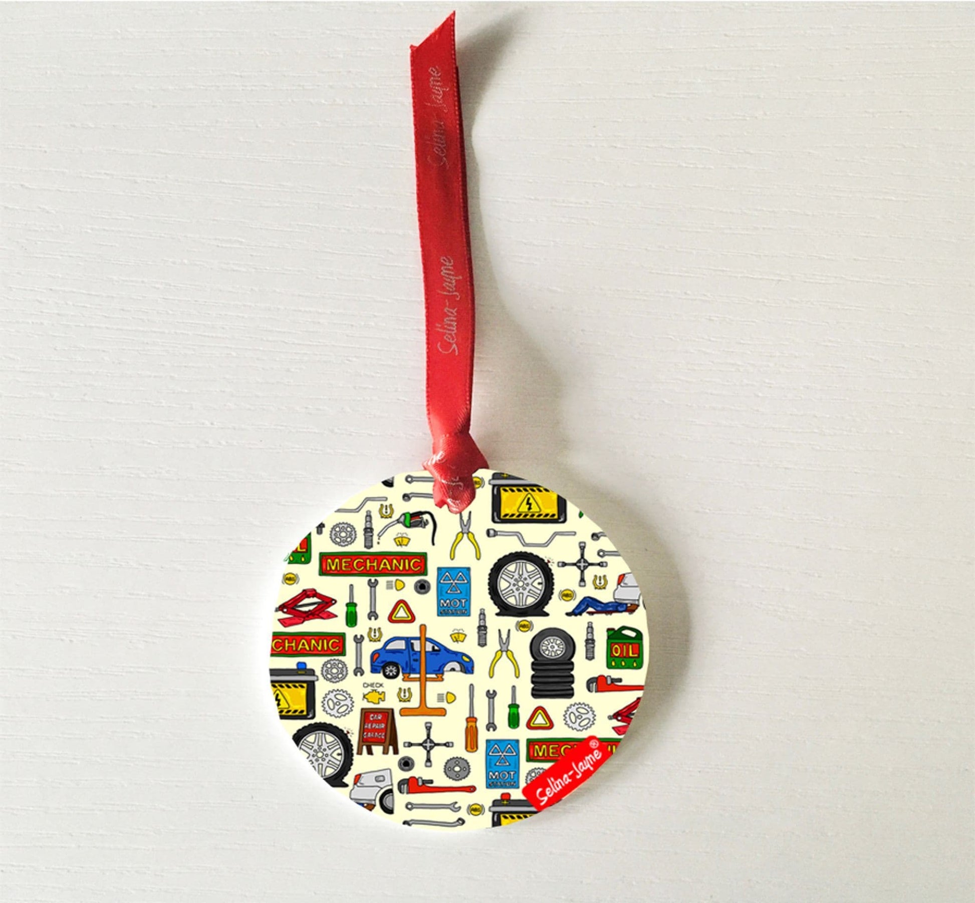 Mechanics Hanging Decoration by Selina-Jayne
