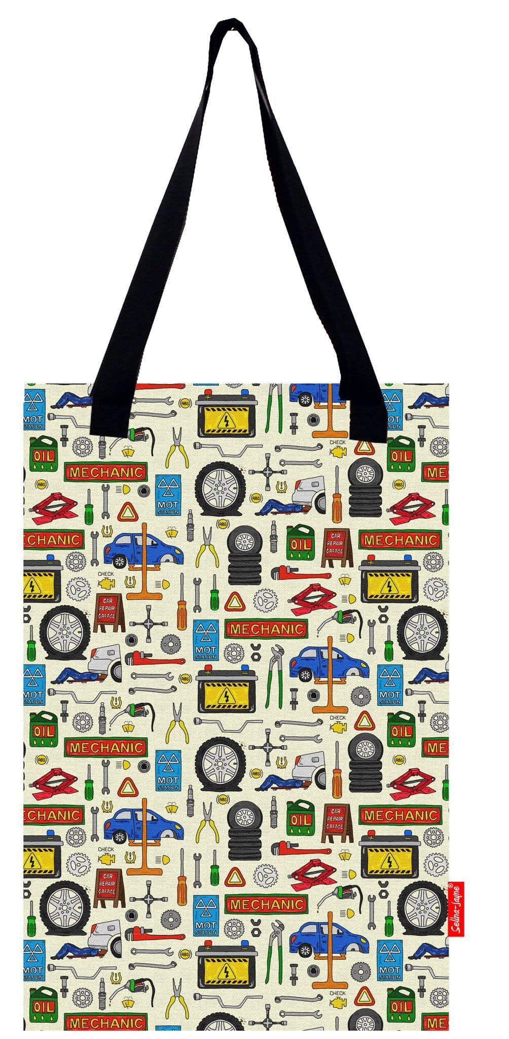 Mechanics Tote Bag by Selina-Jayne