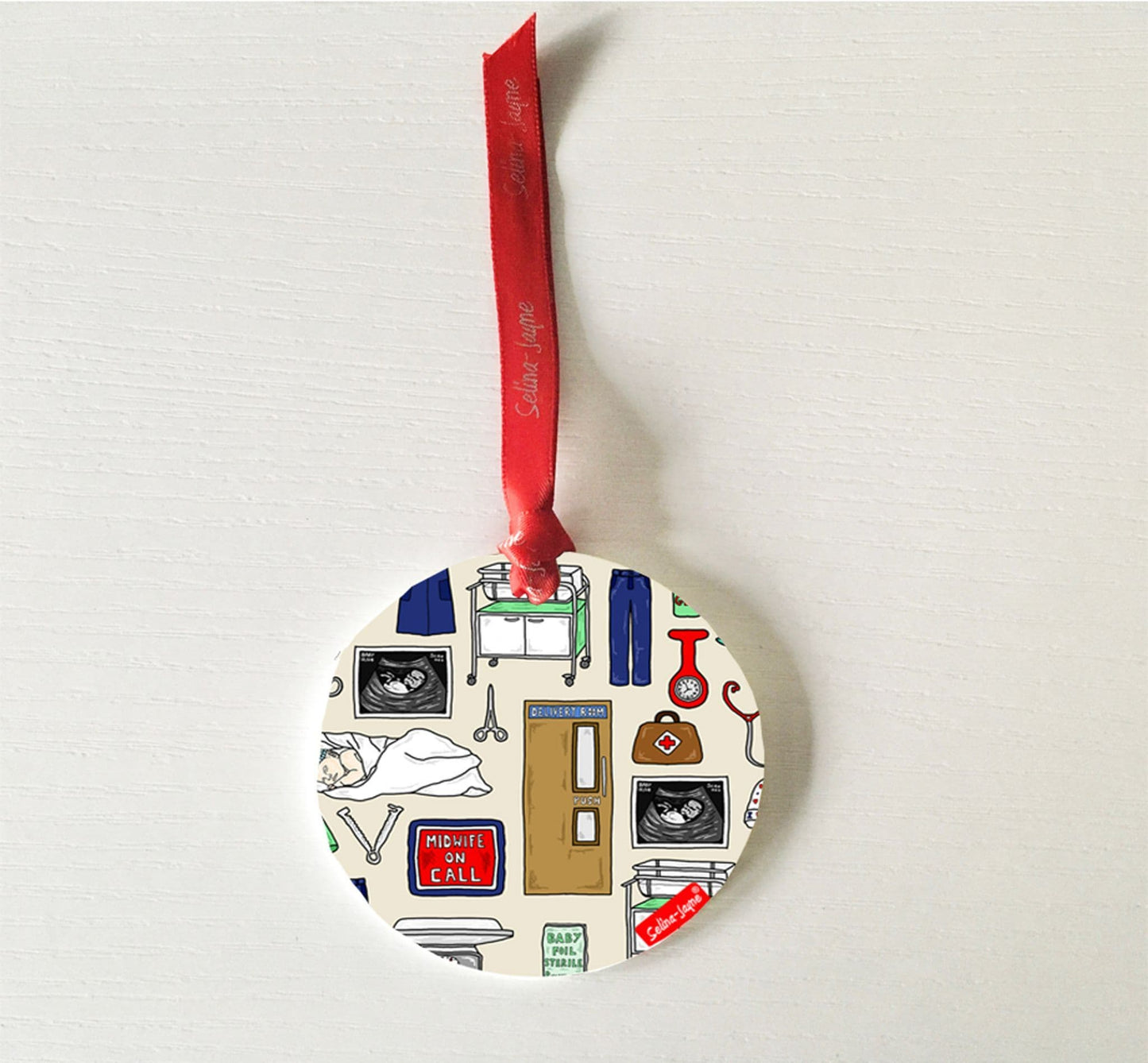 Midwife Hanging Decoration by Selina-Jayne