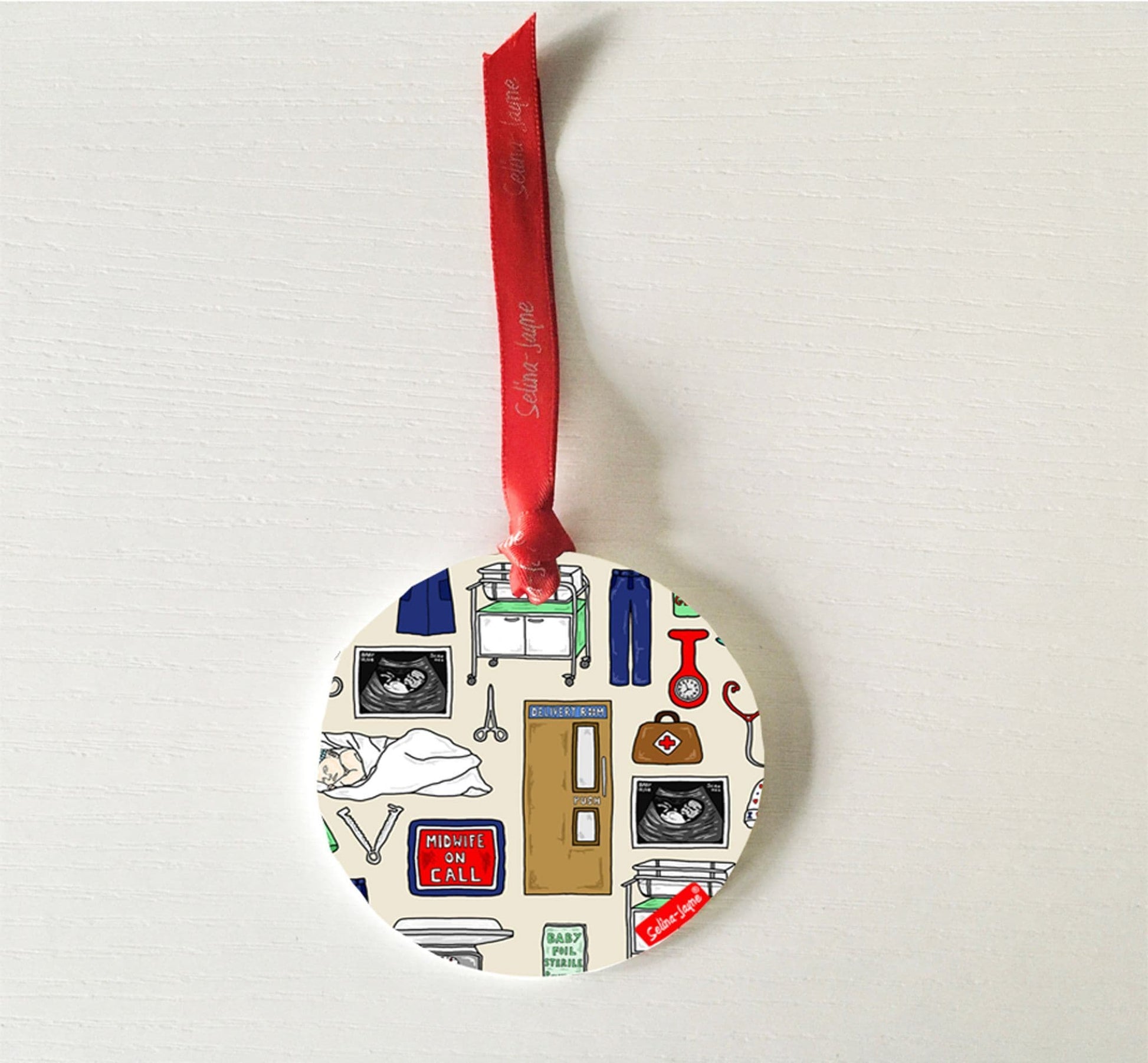Midwife Hanging Decoration by Selina-Jayne