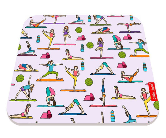 Yoga Mouse Mat by Selina-Jayne