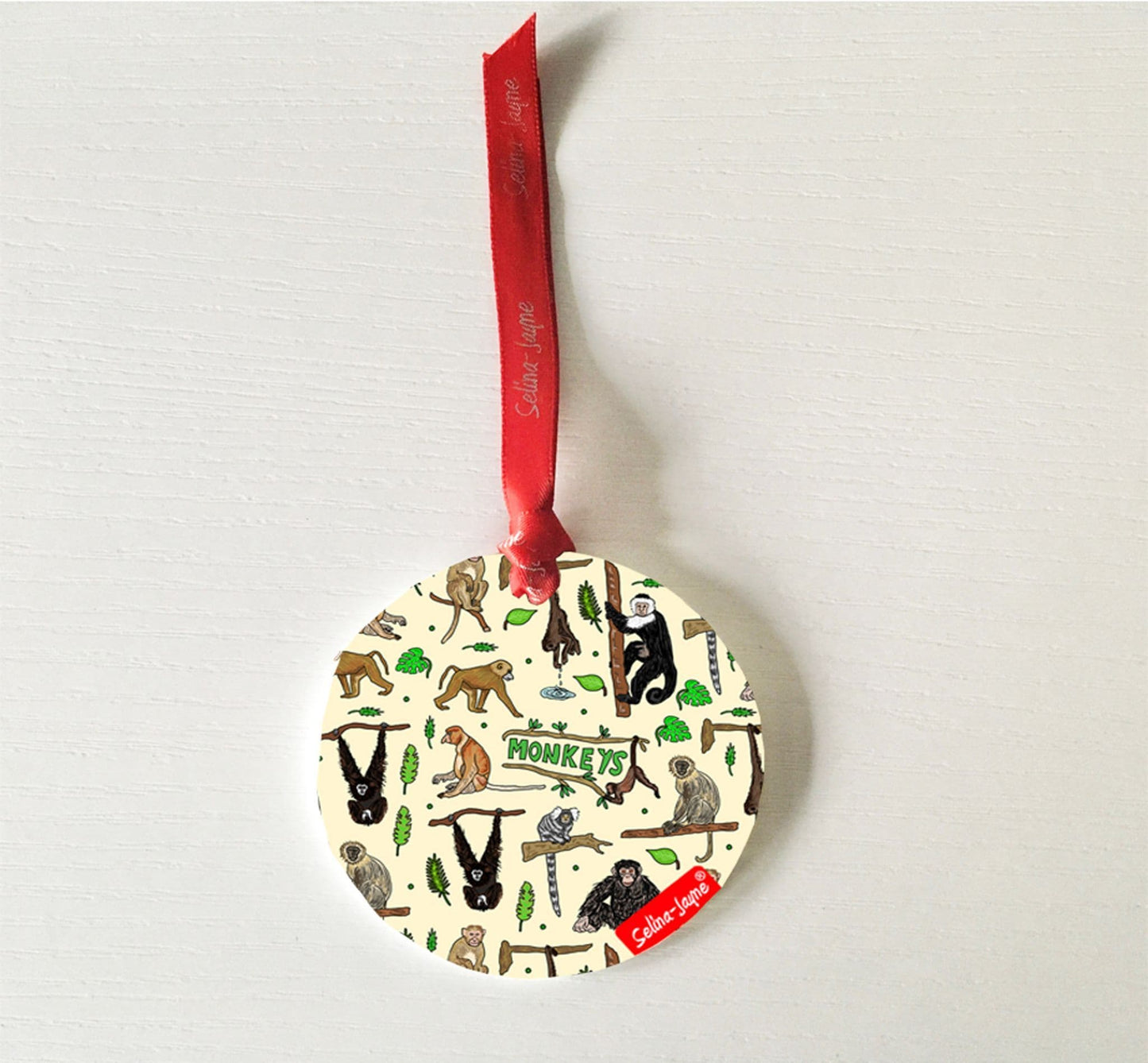 Monkey Hanging Decoration by Selina-Jayne