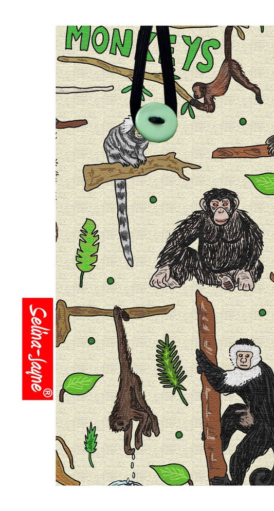 Monkey Soft Glasses Case by Selina-Jayne
