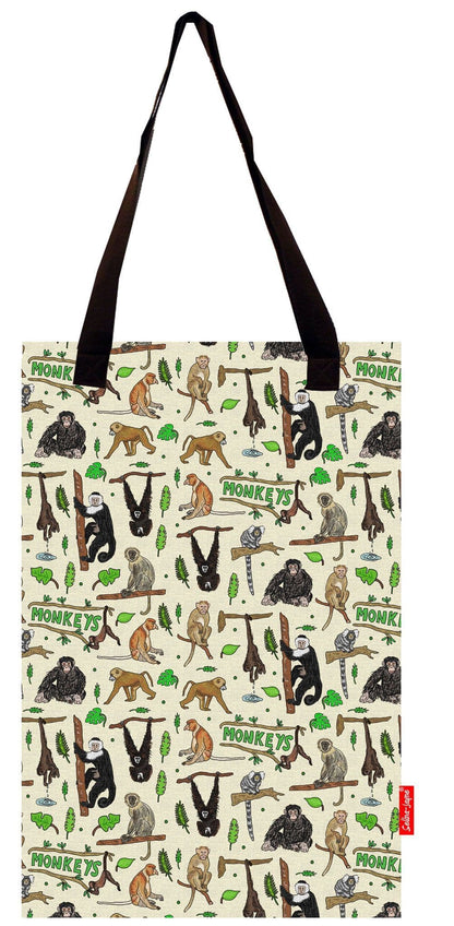 Monkey Tote Bag by Selina-Jayne