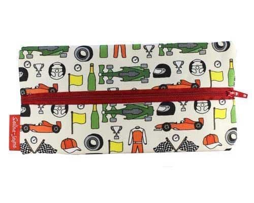 Motor Racing Pencil Case by Selina-Jayne