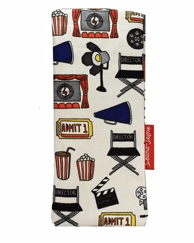 Movies Soft Glasses Case by Selina-Jayne