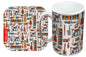 Music Mug and Coaster Gift Set by Selina-Jayne
