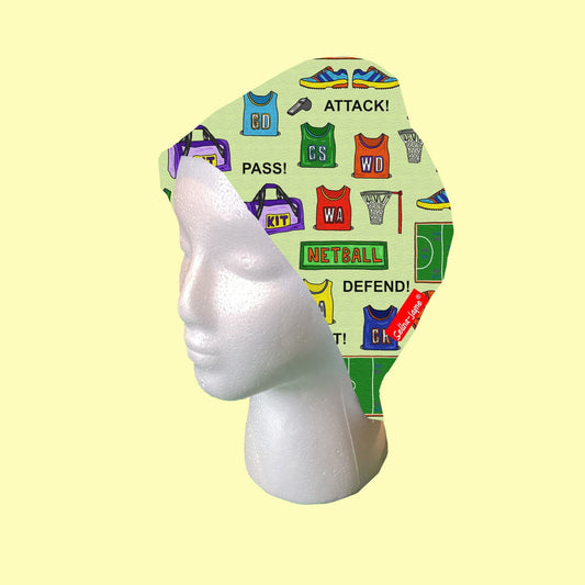 Netball Scrub Cap by Selina-Jayne