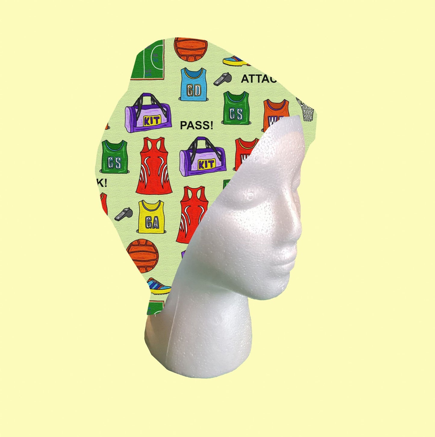Netball Scrub Cap by Selina-Jayne
