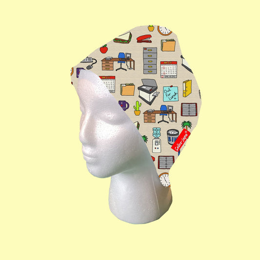 Office Scrub Cap by Selina-Jayne