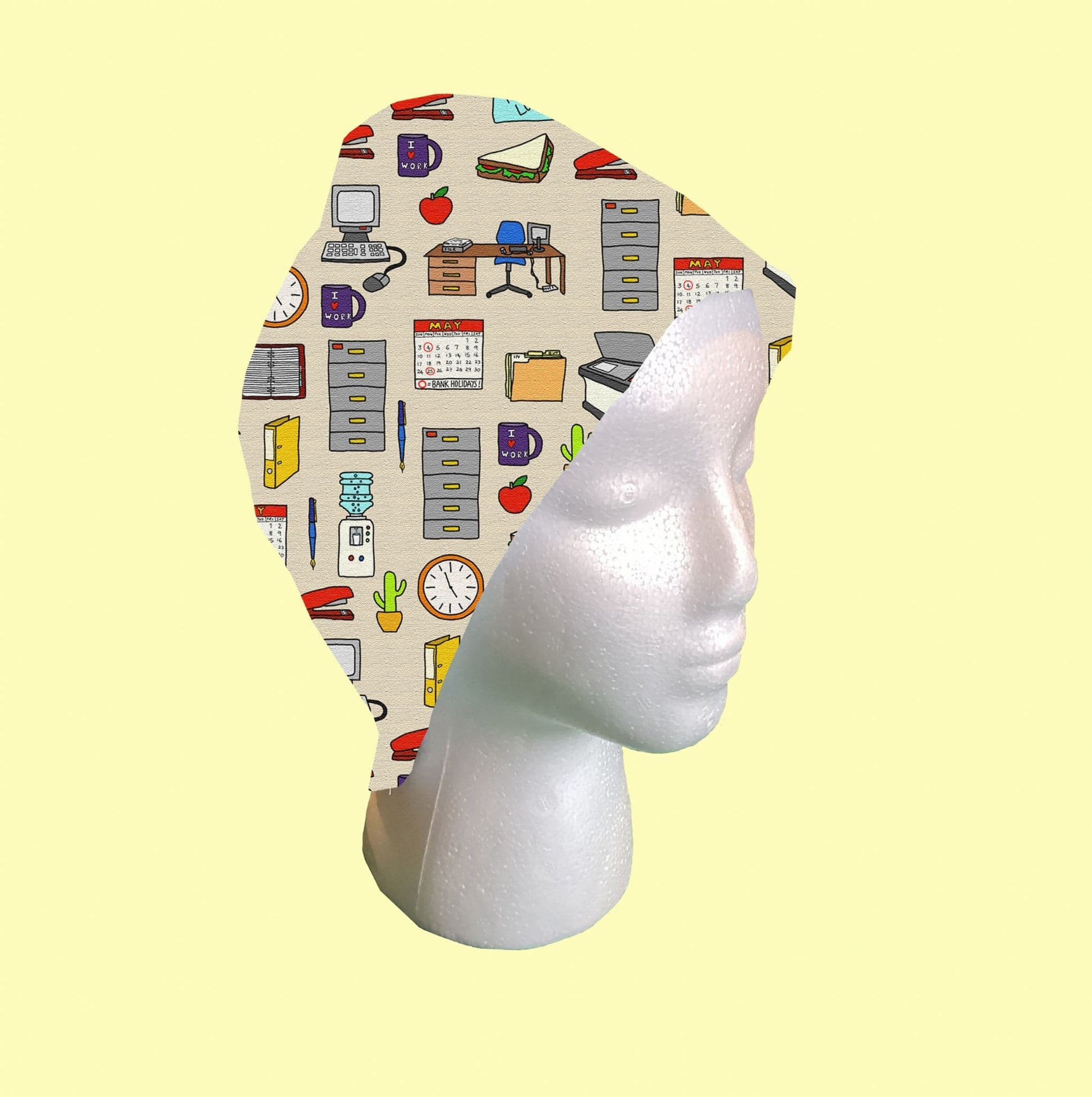 Office Scrub Cap by Selina-Jayne