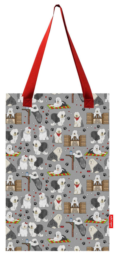 Old English Sheepdog Tote Bag by Selina-Jayne