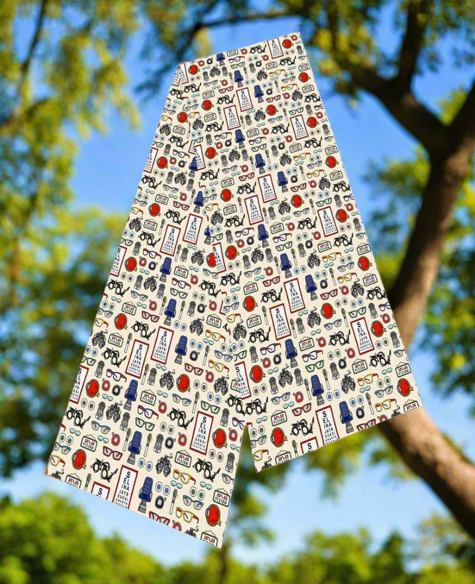 Opticians Silk Scarf by Selina-Jayne