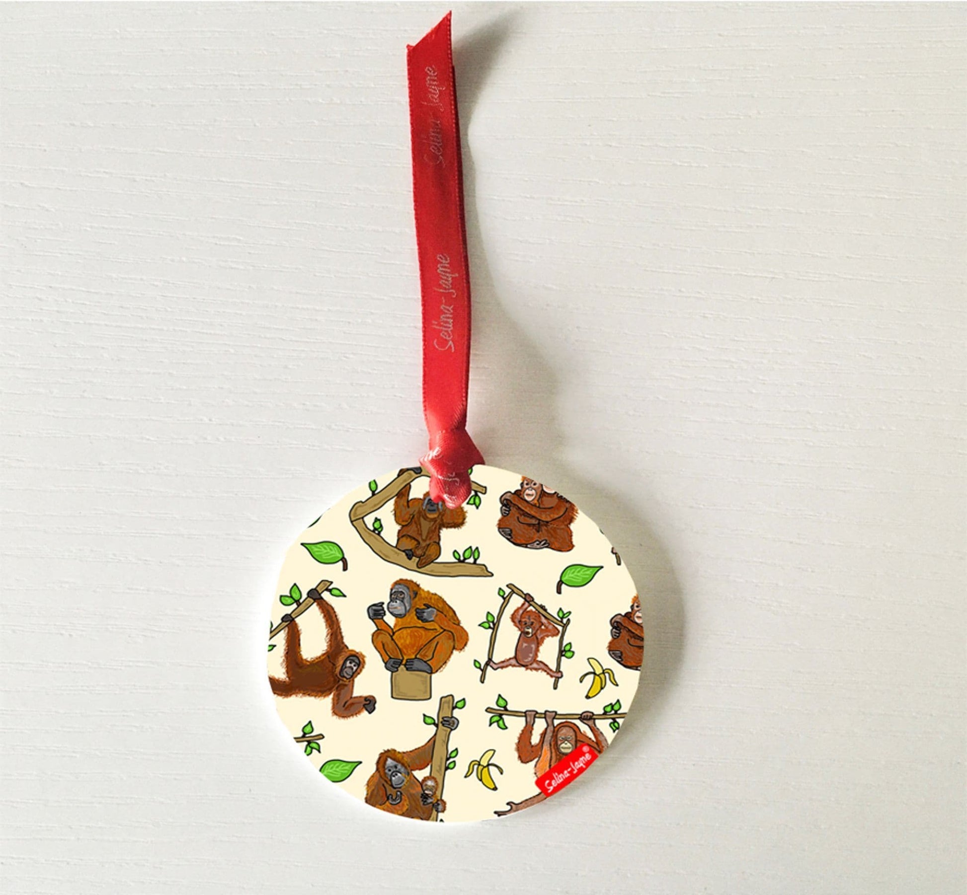 Orangutan Hanging Decoration by Selina-Jayne