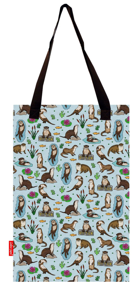 Otters Tote Bag by Selina-Jayne