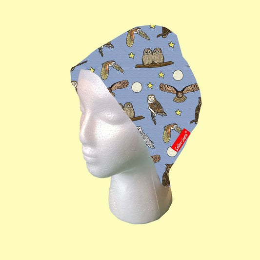 Owls Scrub Cap by Selina-Jayne