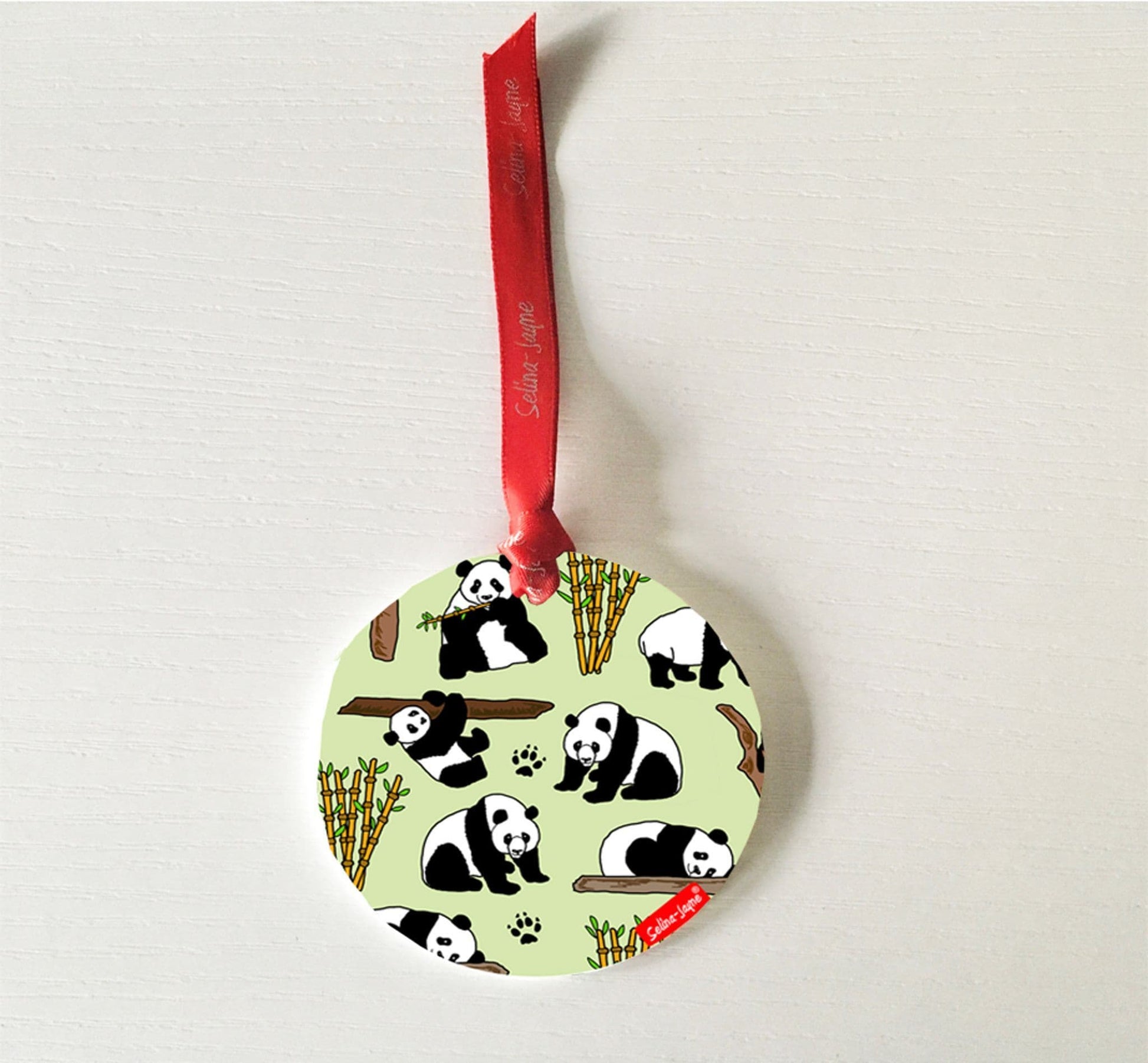 Panda Bear Hanging Decoration by Selina-Jayne