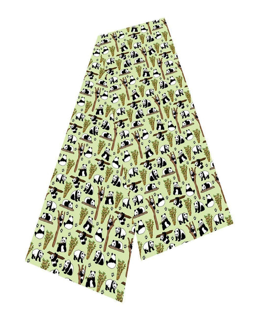 Panda Bear Silk Scarf by Selina-Jayne