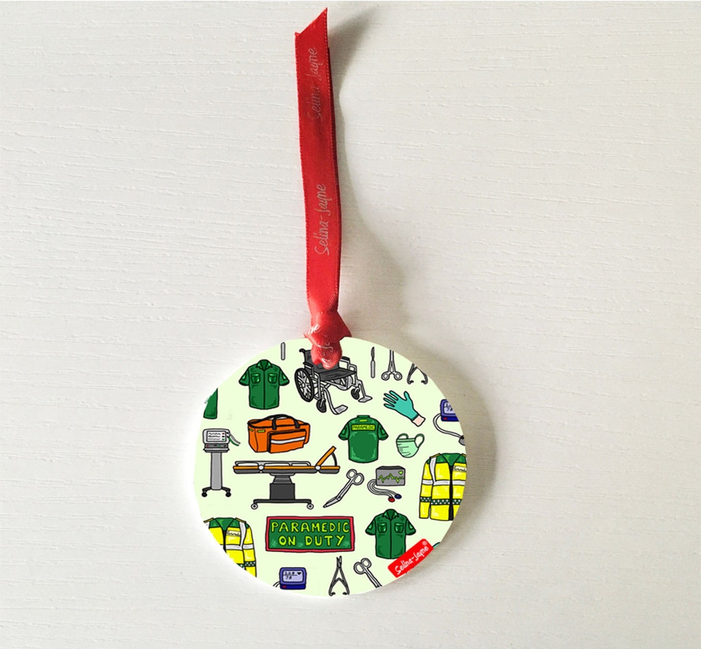 Paramedic Hanging Decoration by Selina-Jayne