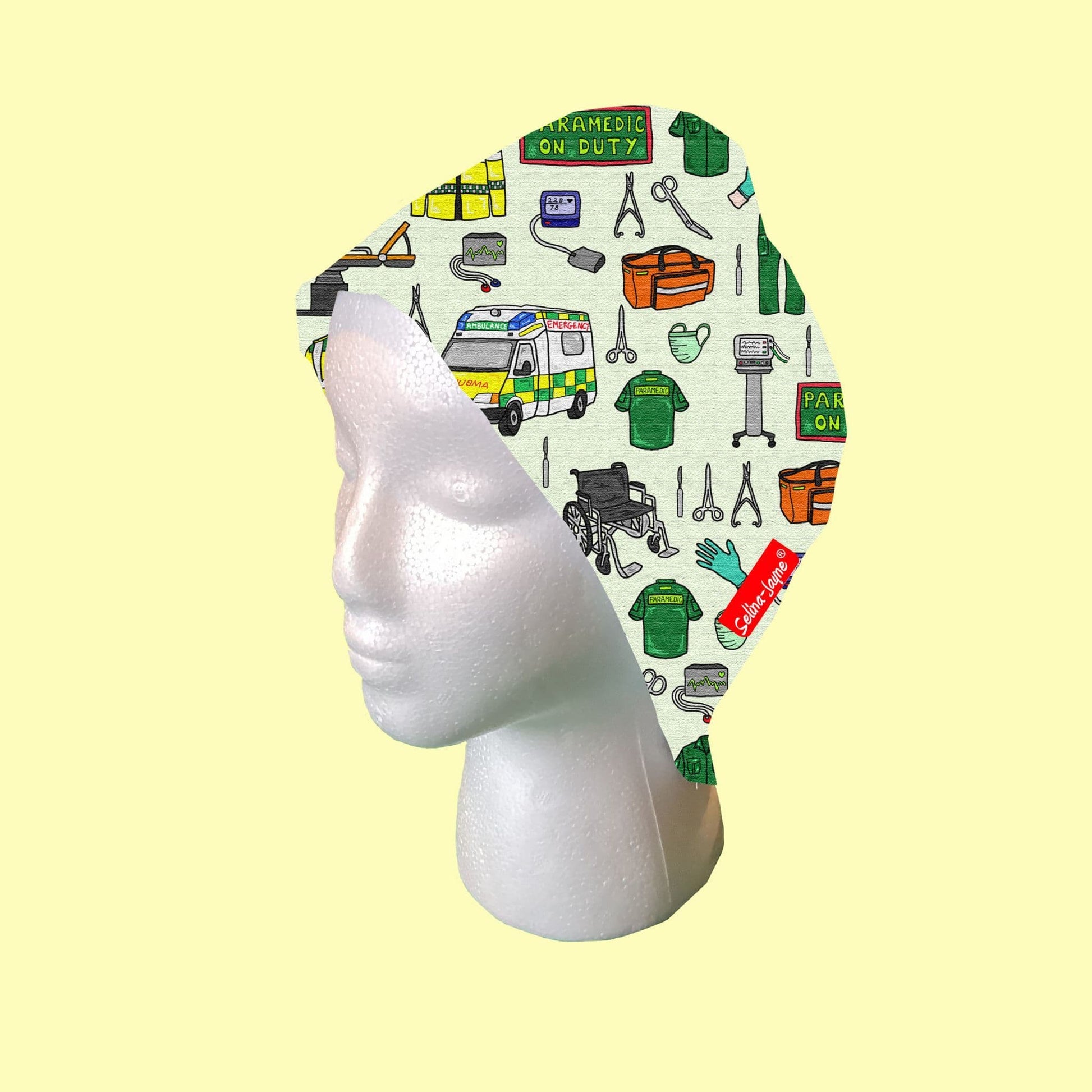 Paramedic Scrub Cap by Selina-Jayne