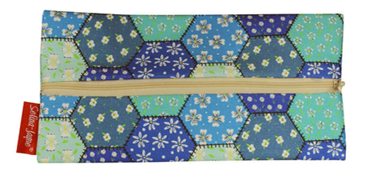 Patchwork Pencil Case by Selina-Jayne