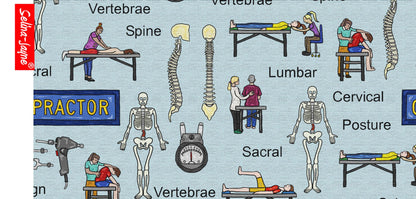 Chiropractor Pencil Case by Selina-Jayne