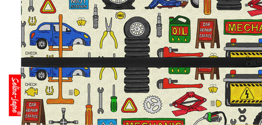 Mechanics Pencil Case by Selina-Jayne