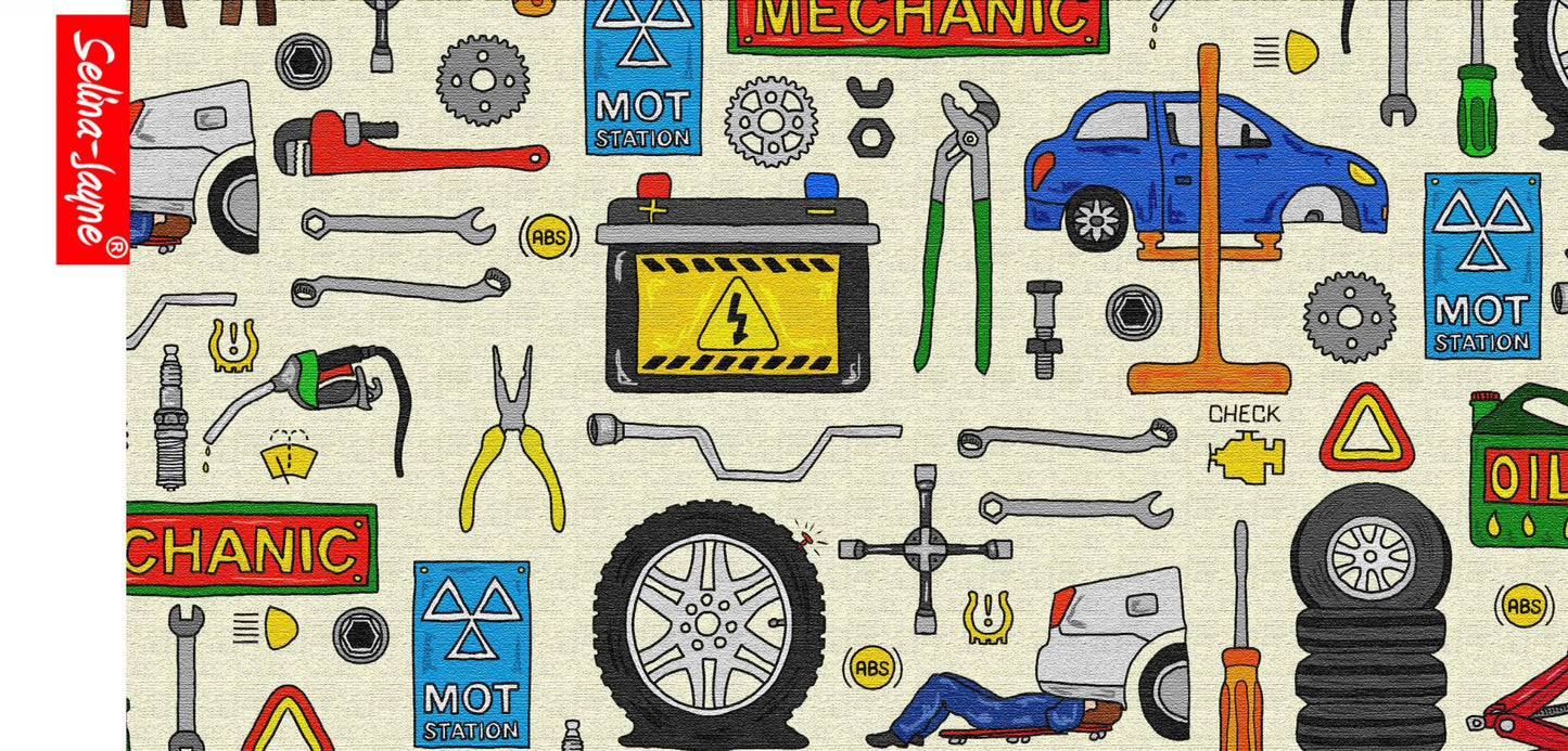 Mechanics Pencil Case by Selina-Jayne