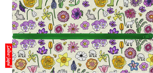 Spring Meadow Pencil Case by Selina-Jayne