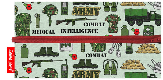 Army Pencil Case by Selina-Jayne