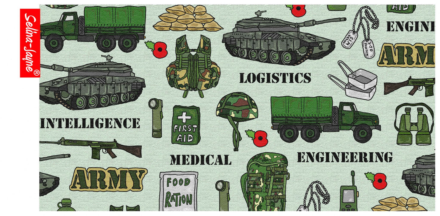 Army Pencil Case by Selina-Jayne