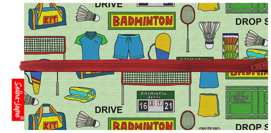 Badminton Pencil Case by Selina-Jayne