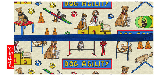 Dog Agility Pencil Case by Selina-Jayne