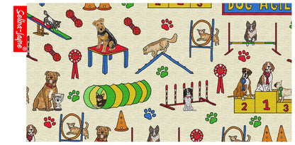Dog Agility Pencil Case by Selina-Jayne
