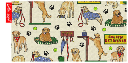 Golden Retriever Pencil Case by Selina-Jayne