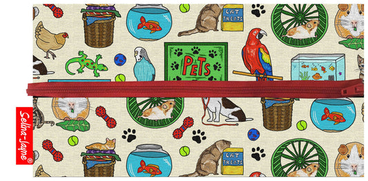 Pets Pencil Case by Selina-Jayne